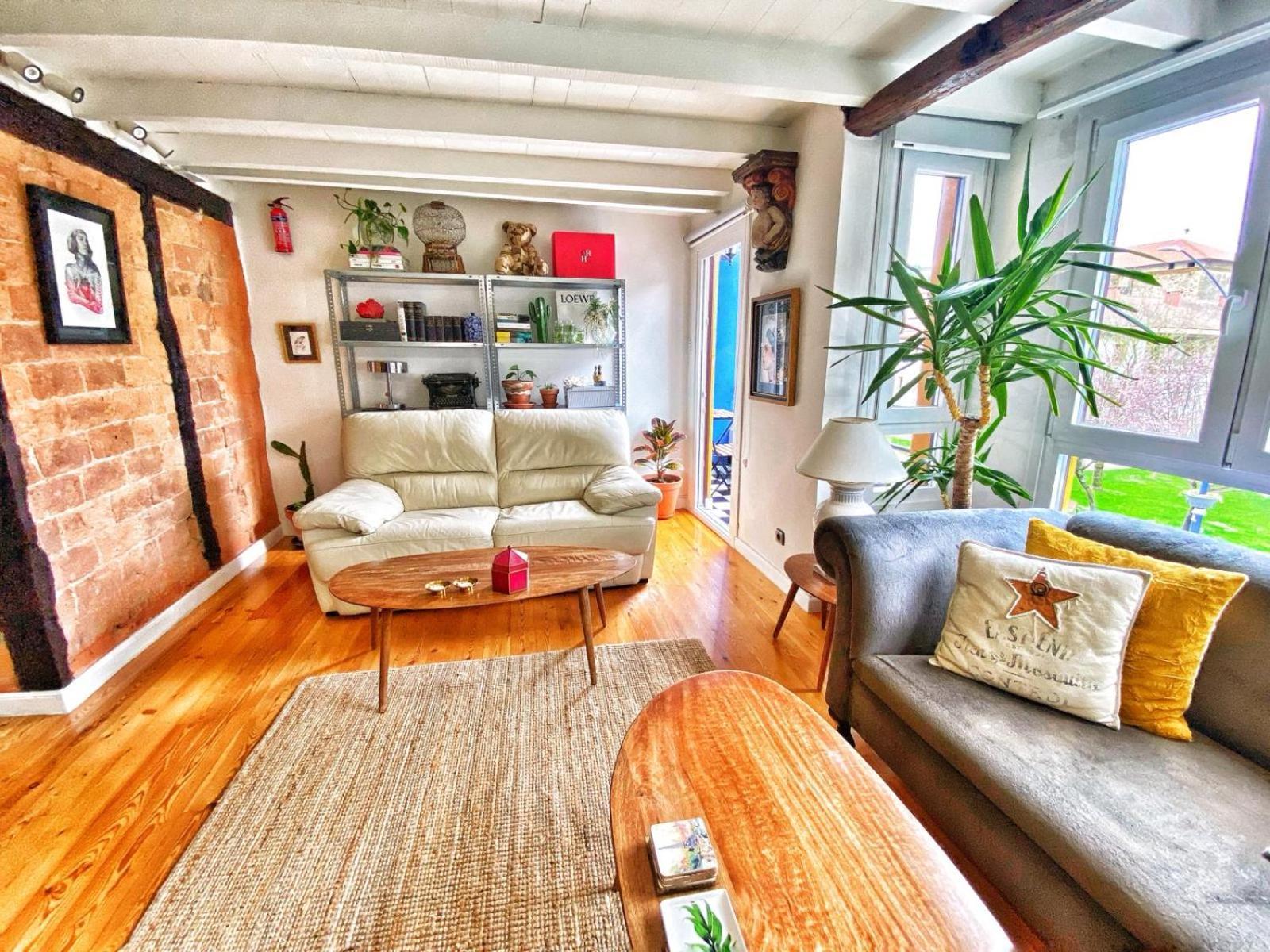 Moderno Duplex Para 3 En Centro De Bermeo Con Wifi Eksteriør bilde