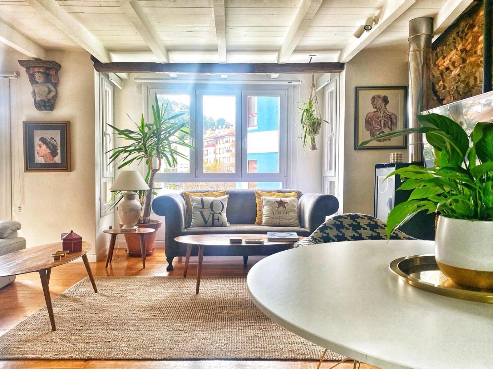 Moderno Duplex Para 3 En Centro De Bermeo Con Wifi Eksteriør bilde